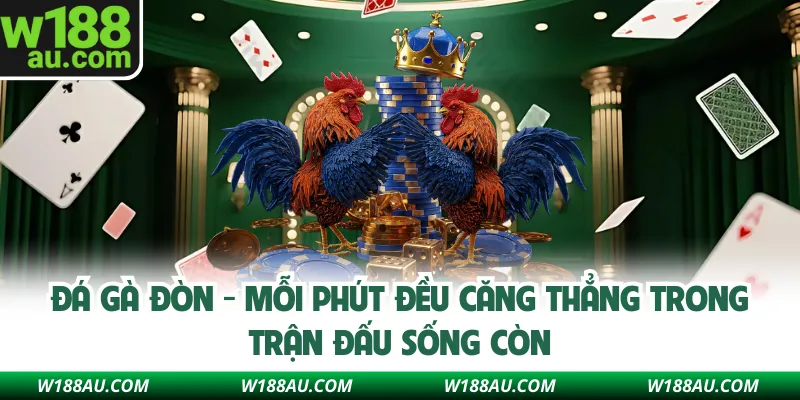 Đá Gà Đòn - Trải Nghiệm Kịch Tích Tại Sân Chơi W188